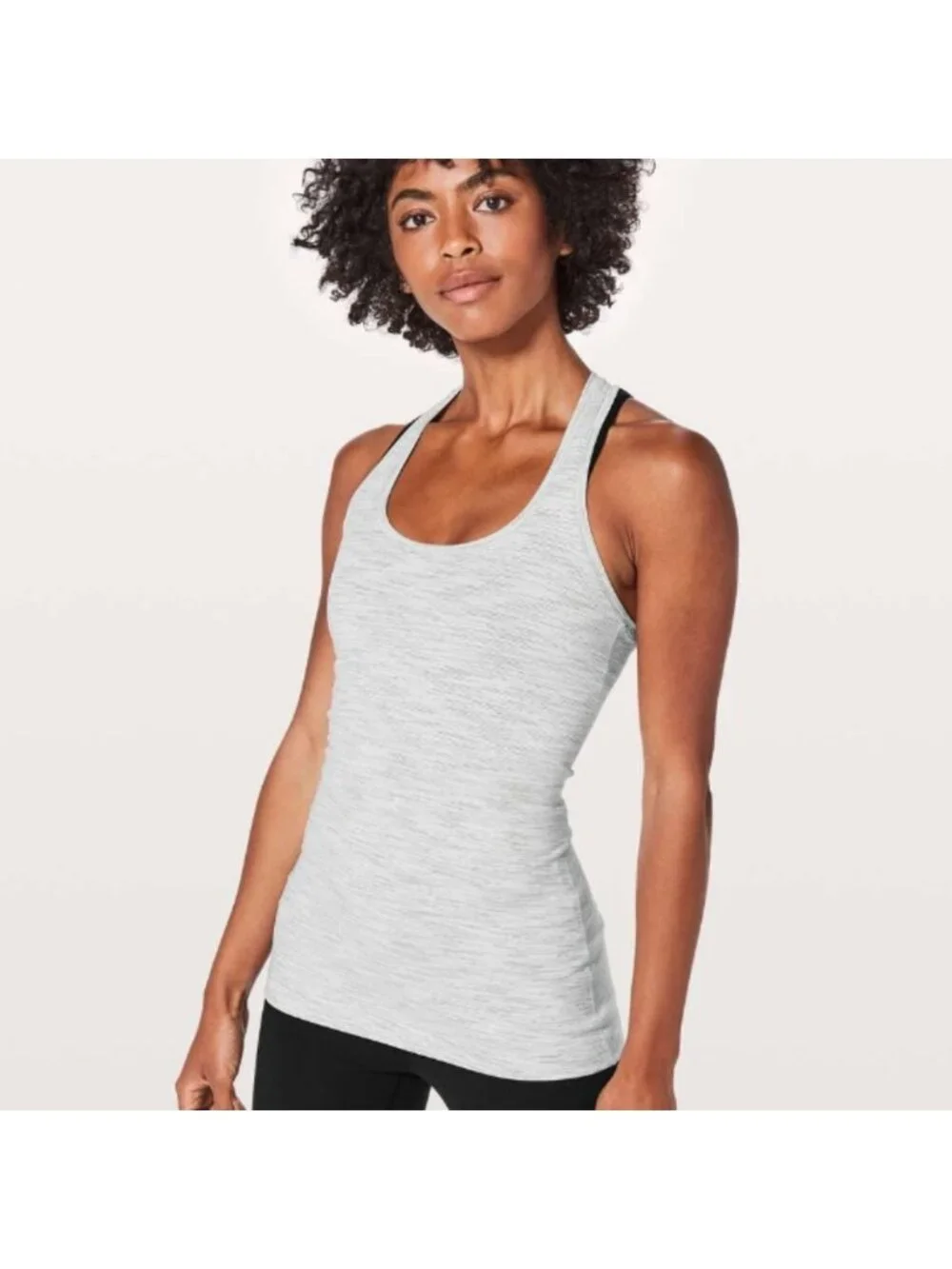 Lululemon Cool Racerback II Wee Are From Space Nimbus Battleship